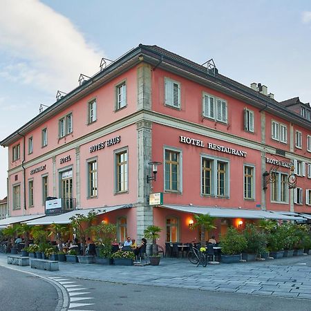 Hotel Rotes Haus Brugg  Esterno foto