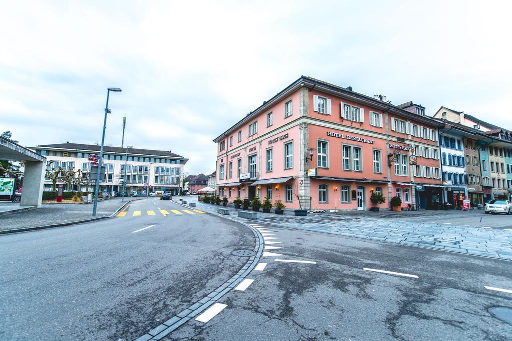 Hotel Rotes Haus Brugg  Esterno foto