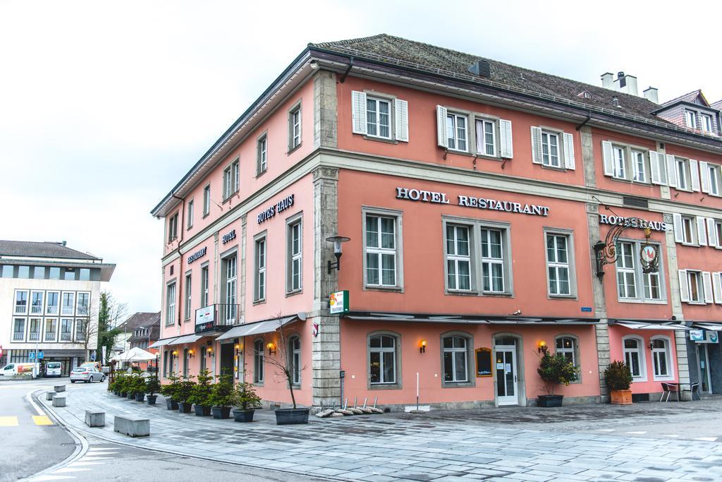 Hotel Rotes Haus Brugg  Esterno foto
