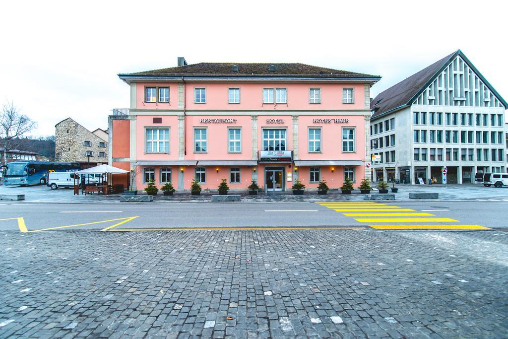 Hotel Rotes Haus Brugg  Esterno foto
